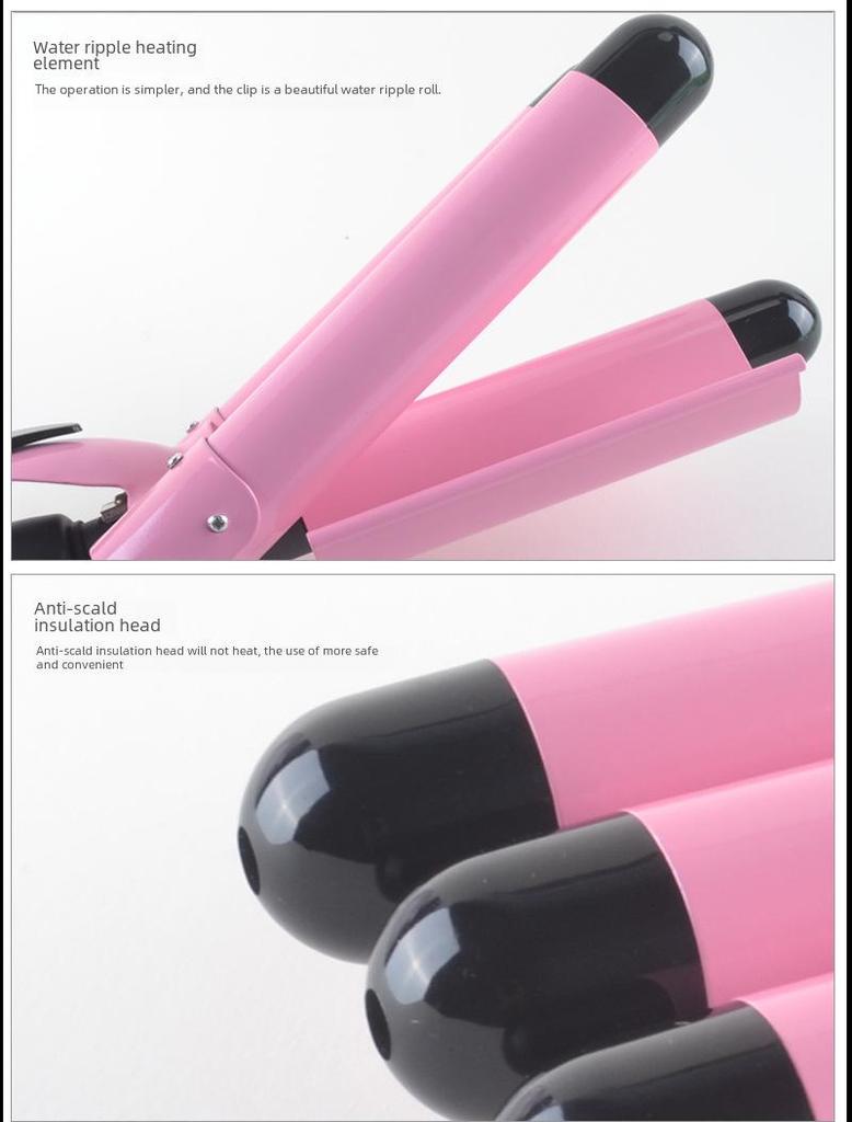 Wireless Automatic Curling Iron & Straightener Comb