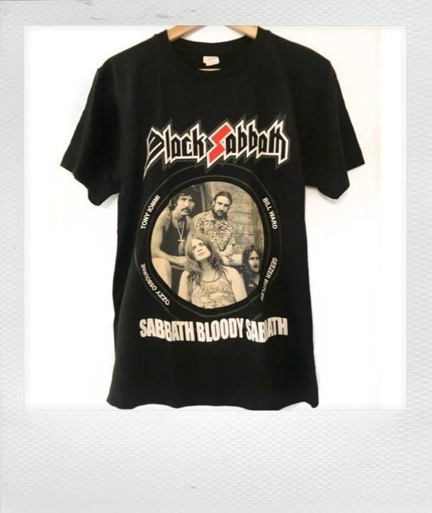 New Apparel (Officially Licensed) Black Sabbath T-Shirt, Heavy Metal Band Tee Unisex T-Shirt L