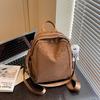 Schoolbag1011 New Small School Bag Commuter Mommy Bag Large Capacity Women's Light Travel Backpack Casual Shoulder Shell Bag