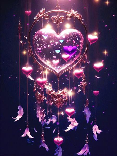 Diamond Art Malerei Traumfänger Landschaft Voll Quadratisch/rund 5d DIY Stickerei Mosaik Fantasy Landschaft Heimdekor