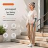 Stainless Steel Non-Slip Cross-Elbow Crutches for Young Adults