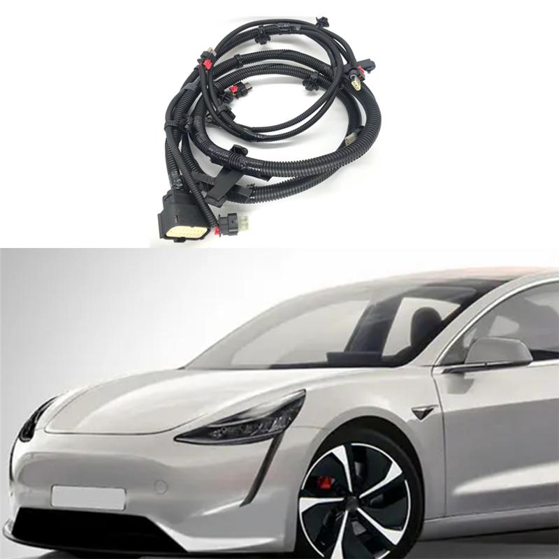 Neuer Eingang Auto Stoßfänger Vorne Rückfahrradar Kabelbaum 2067958-01-B Ohne Nebelscheinwerfer Schnittstelle Teile Für Tesla Model 3 202