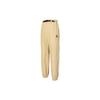 MLB Solid Color Tapered Woven Printed Letter Casual Pants Women Bottoms Khaki 3FWP08014-50BGS
