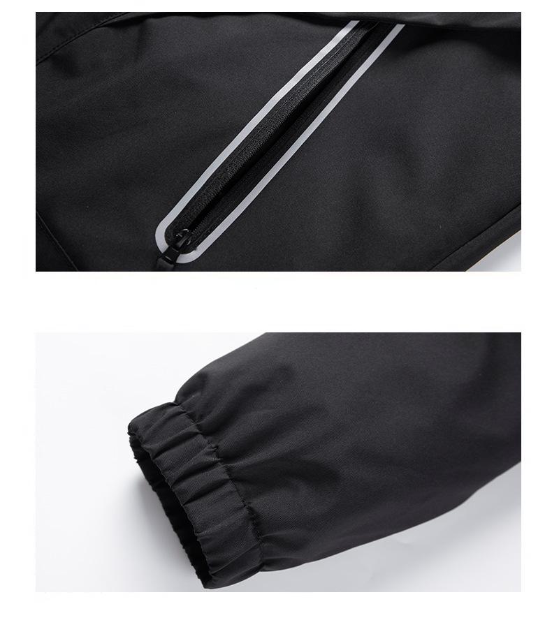 Trendy Men's Striped Windbreaker: Spring/Autumn Casual Sports Jacket for Youth