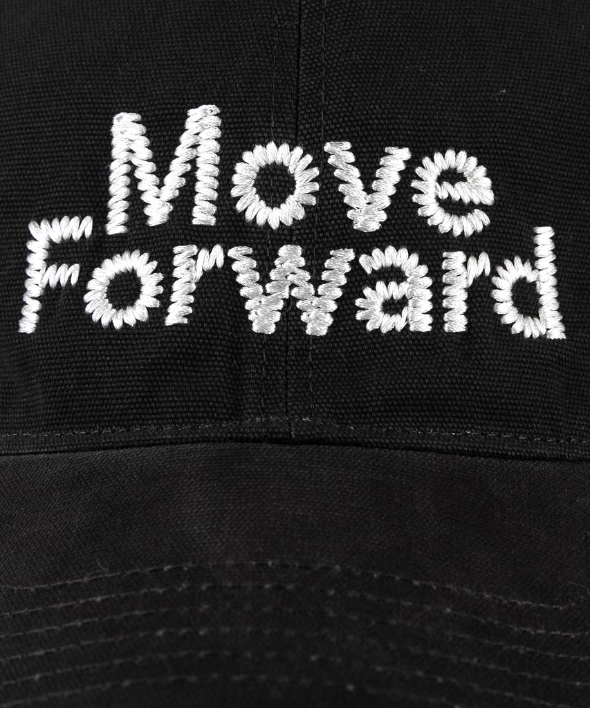 Wig Move Forward Canvas Ball Cap - Black