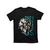 European Sizes Men's Eagle Graphic T-Shirt - Black Streetwear Crew Neck Short Sleeve, Casual & Statement Tee for Casual Attire