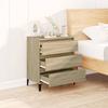 Vidaxl Chest of Drawers, Sonoma Oak, 60X35X70 Cm, Wood-Based Material