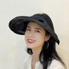 Headband shell hat women's sun hat sun protection korean style fisherman hat sun hat
