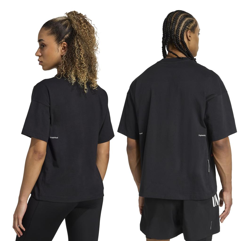 Adidas ADI365 HK T UF JXX67 Short Sleeve Running Black Men's T-Shirt, (KA8985)