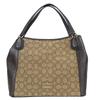 Used Tote Bag Signature 36370 Canvas/leather Beige Dark Brown Shoulder