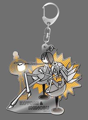 Monogatari Series Calendar & Shinobi Large Acrylic Keychain