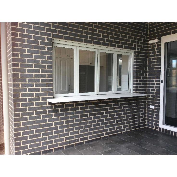 American Style Residential Window Thermal Break Double Glazed Tilt and Turn Window Aluminum Casement Windows Building Materials