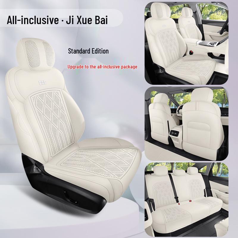 Geely Galaxy A7EMi Helt Sätesskydd 1.5L - Andningsbar Perforerad Sadelkudde