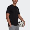adidas Pogba Icon Emb Soccer/Football Sports Round Neck Short Sleeve Black Men's HA5462