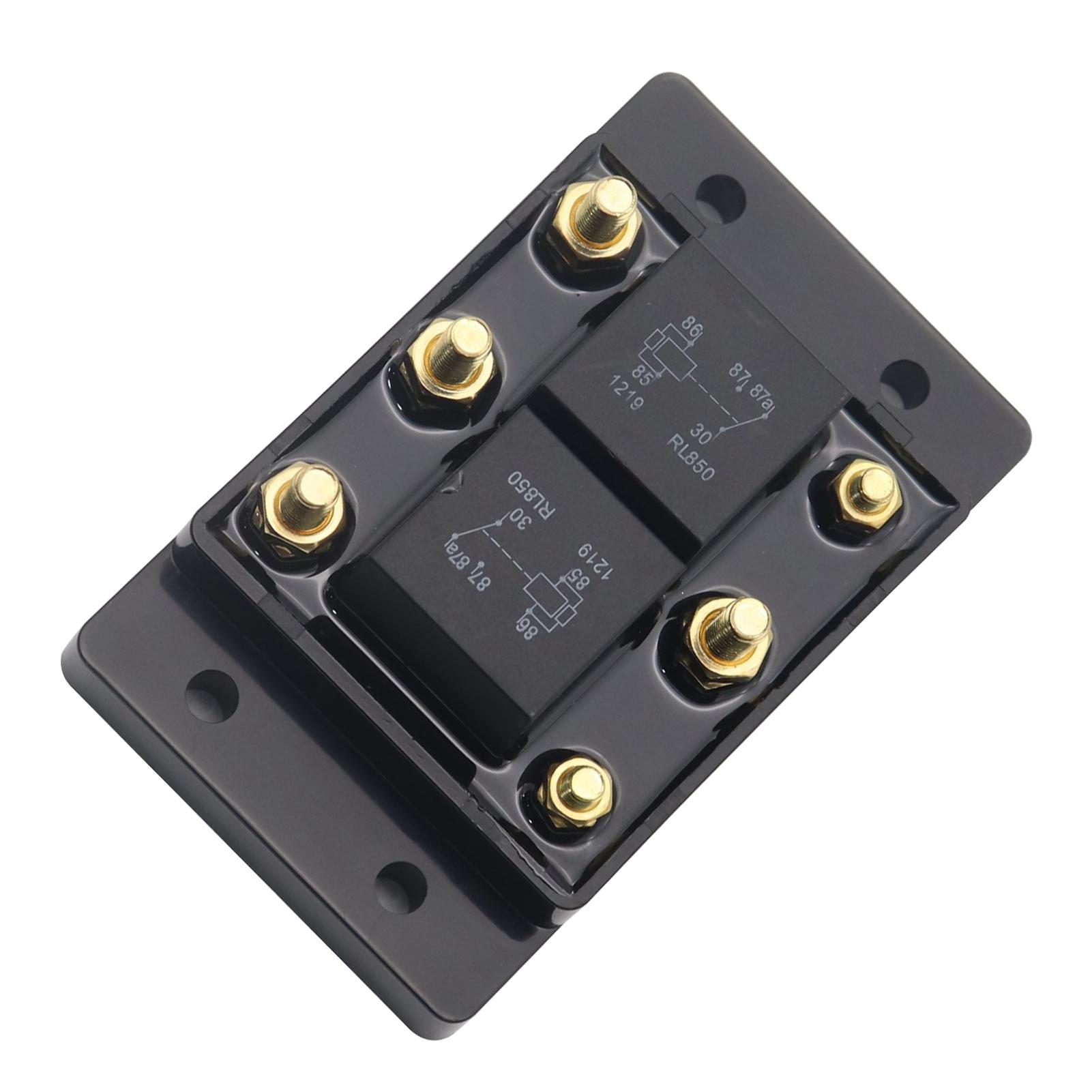 

Forward Reverse Relay Module Six Terminal Reverse Relay Relay For Tarp Or Winch Motor Durable