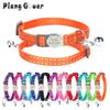 Personalized Name Cat Collar Kitten Puppy Anti-lost DIY Tag Custom Pet Collar Engraved Phone For Small Dog Puppy