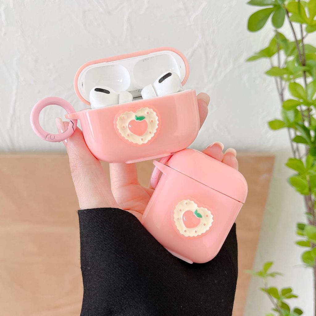 Silicone Soft Love 3d Heart Fruit Strawberry Earphone Case For Apple Airpods Pro 2 1 3 Wireless Bluetooth Charging Box Capa