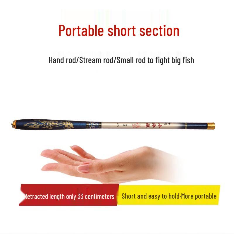 

Vlad High Carbon Mini Telescopic Fishing Rod
