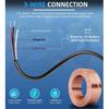 PC 13 Marine-Rated Power Cable W/Twist-Lock Connector (10 Feet) #720110-1 for Humminbird, APEX, XPLORE, MEGA Live Imaging