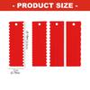 4 Piece Baking Tool Set Including Assorted Comb Scrapers Plastic for Quick Cake Decoration possesses Secure ending