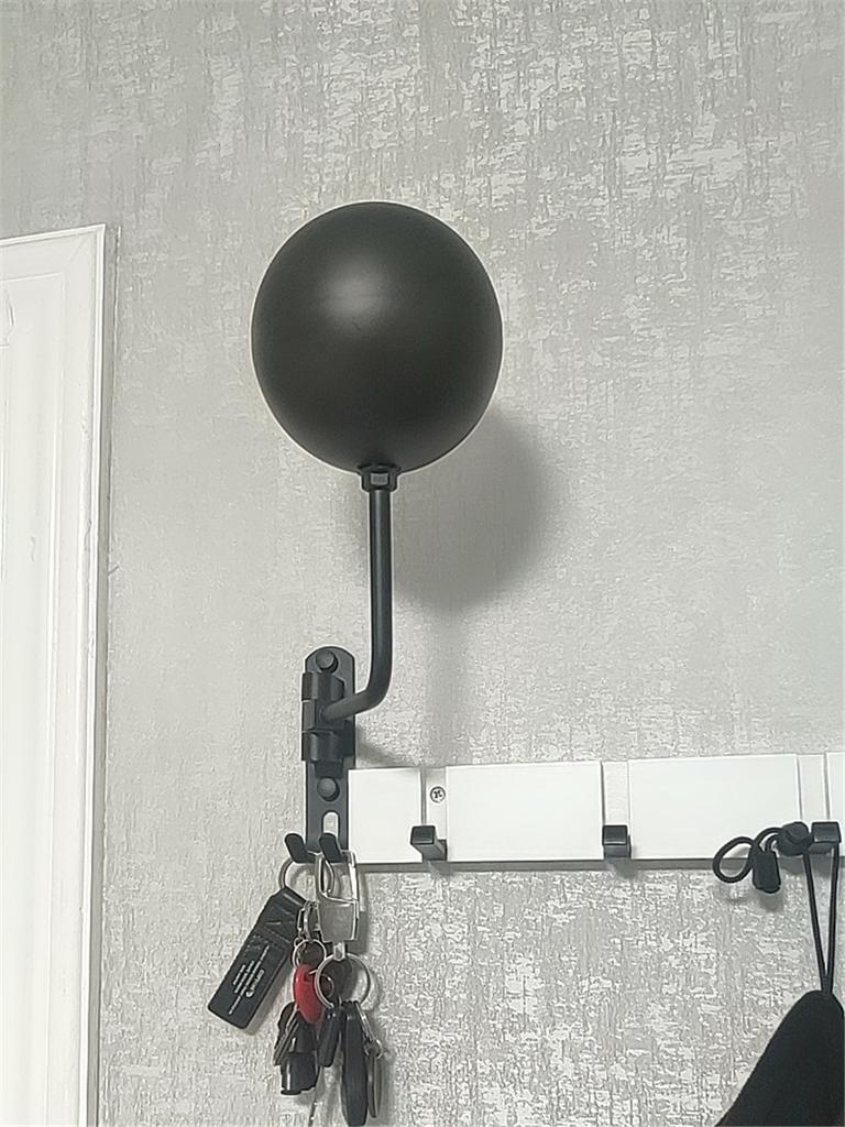 Wall Hanging Free Punching 180 Rotating Motorcycle Bike Helmet Holder Hook 1PC