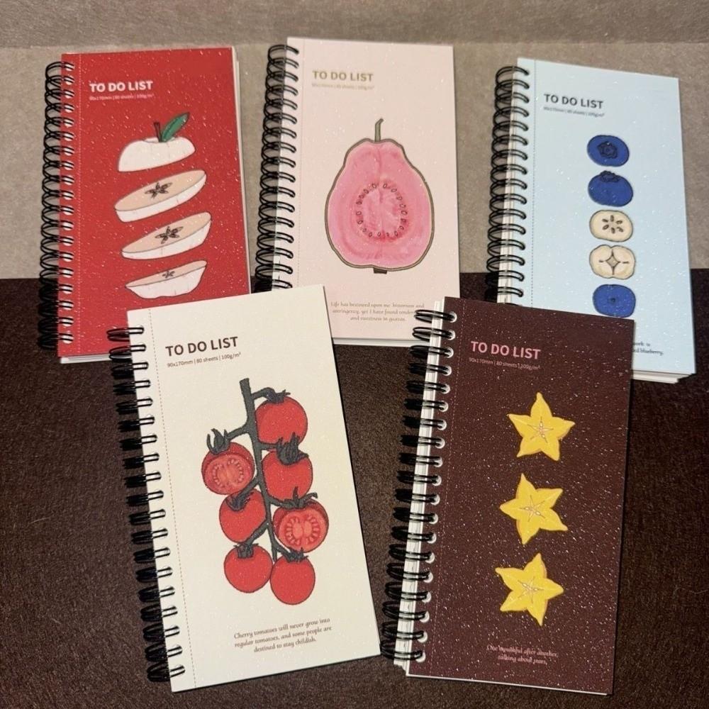 Spiral Bound To Do List Notebook Portable Habit Tracker Journal Self Discipline Habit Tracking