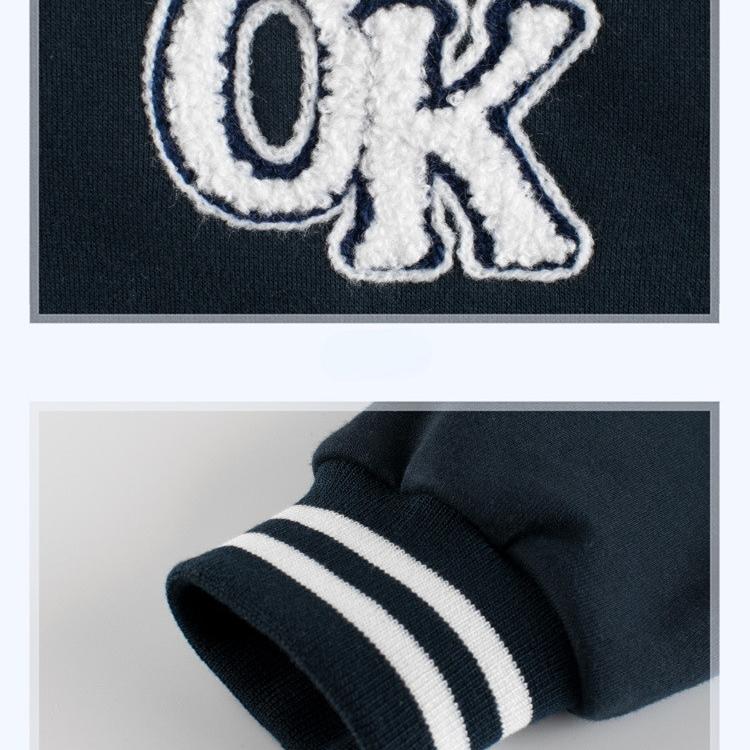 Brand Children's Baseball Uniform Boy's Casual Jacket Student Fashion Top High Quality