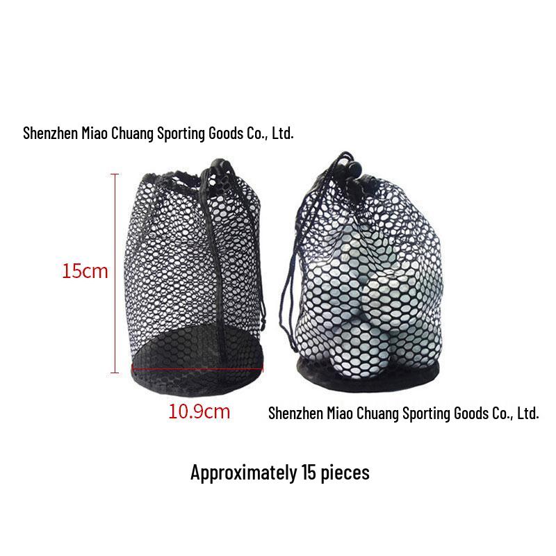 Mesh Golf Ball Storage Bag - Holds 15/25/50 Balls - Available In Three Colors and Sizes