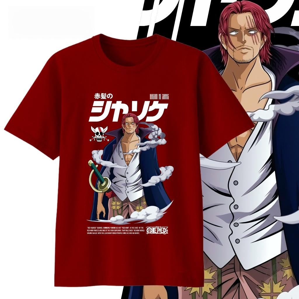

2026 New Fashion ONE PIECE Anime Shanks Y2k Graphic TShirt Unisex Women Breathable High Quality Japanese Comfortable Soft Clothes S