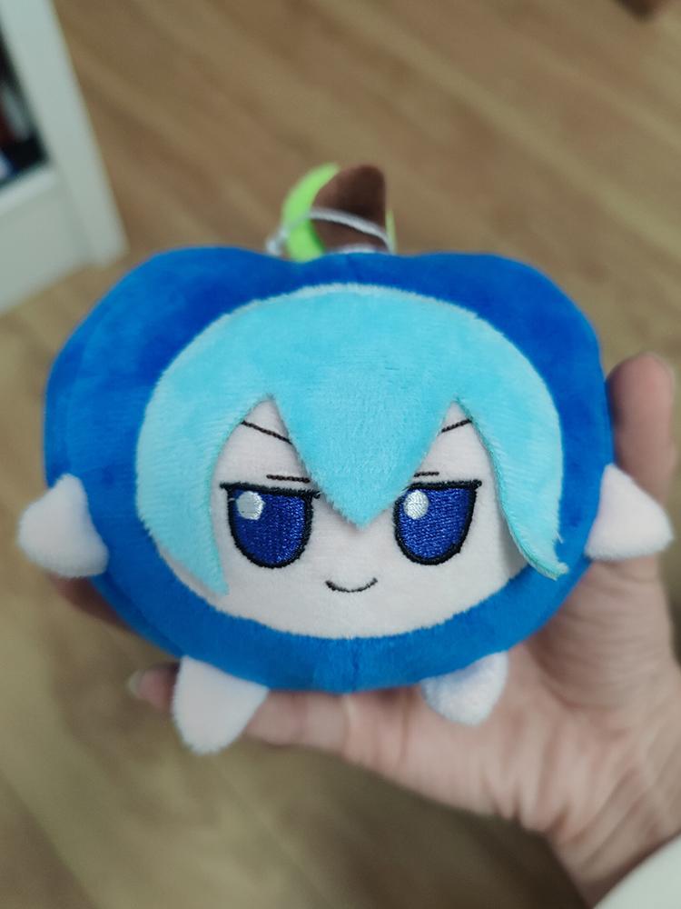 Fumo Cirno Apple Shape Touhou Project Hakurei Reimu Plush Toy Stuffed Doll Cartoon Soft Plushies Figure Collectible Fans Gifts
