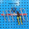 Chitu Magnetic Tool Bar: Strong Self-Adhesive Tool Storage Rack with Hooks
