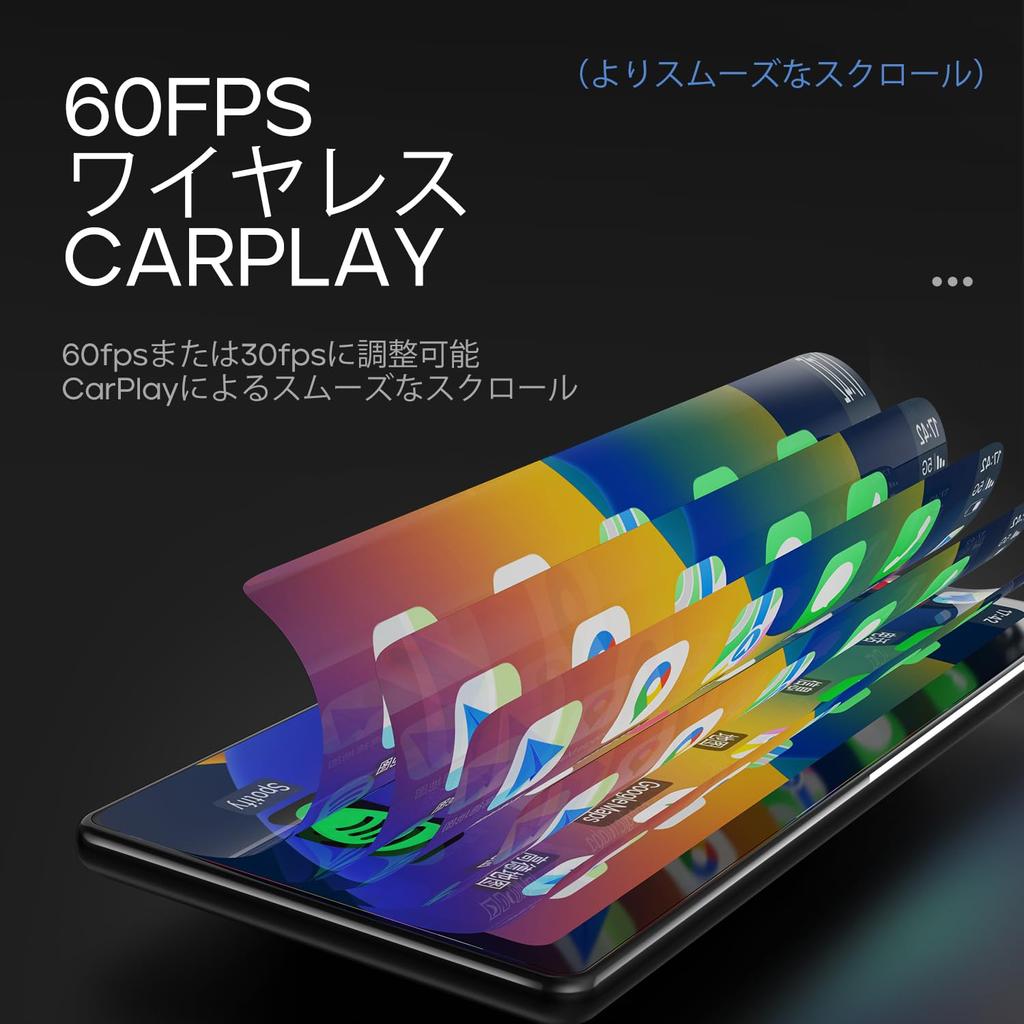 Full Laminated CarpodGo T3 Pro Portable 60fps Wireless Carplay Android Inch IPS Touch Screen Car Display Only Bluetooth Mode Supports Steering Wheel