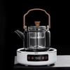 Teapot Glass Steaming and Cooking Household Electric Pottery Stove New Walnut Tea Set Teapot