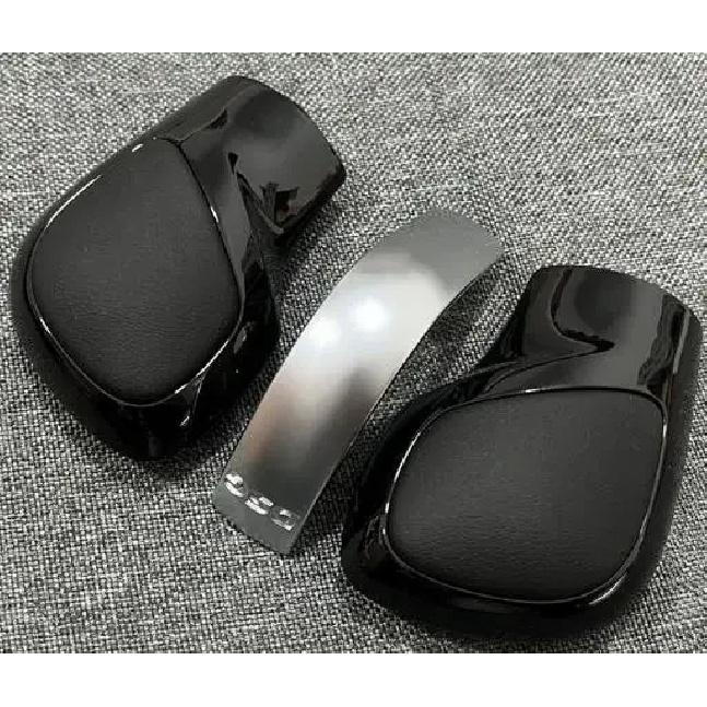 Automatische Leder mit Loch Schalthebelknauf Kugelhebel für VW CC Golf Tiguan Passat Bora Polo