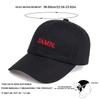 Unisex DAMN Letter Embroidery Baseball Caps Adjustable Casual Hats Spring and Autumn Outdoor Sunscreen Hat