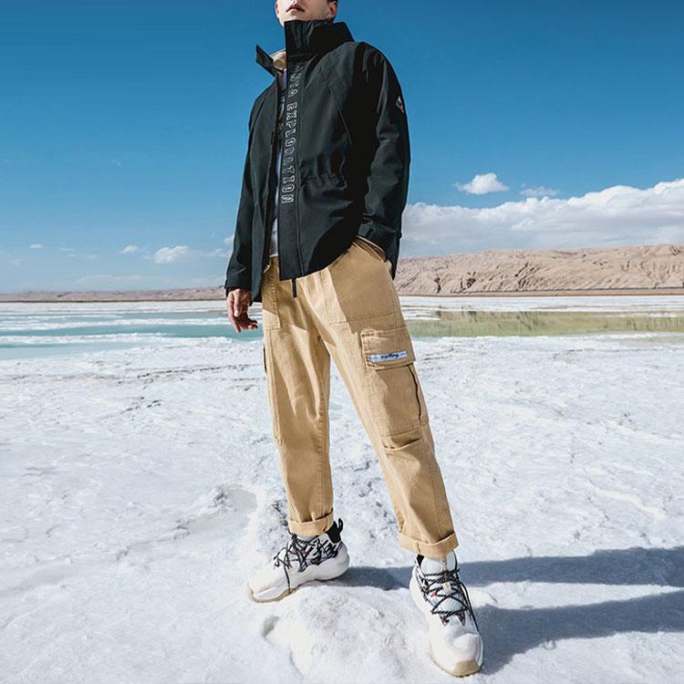 Anta Training Series Two-Piece Warm Casual Jacket Men Tops Black 952147670-4