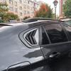 For BMW X6 X6M E71 E72 2008-2014 Car Rear Louver Window Side Shutter Cover Trim Sticker Vent Scoop ABS Carbon Fiber Accessories