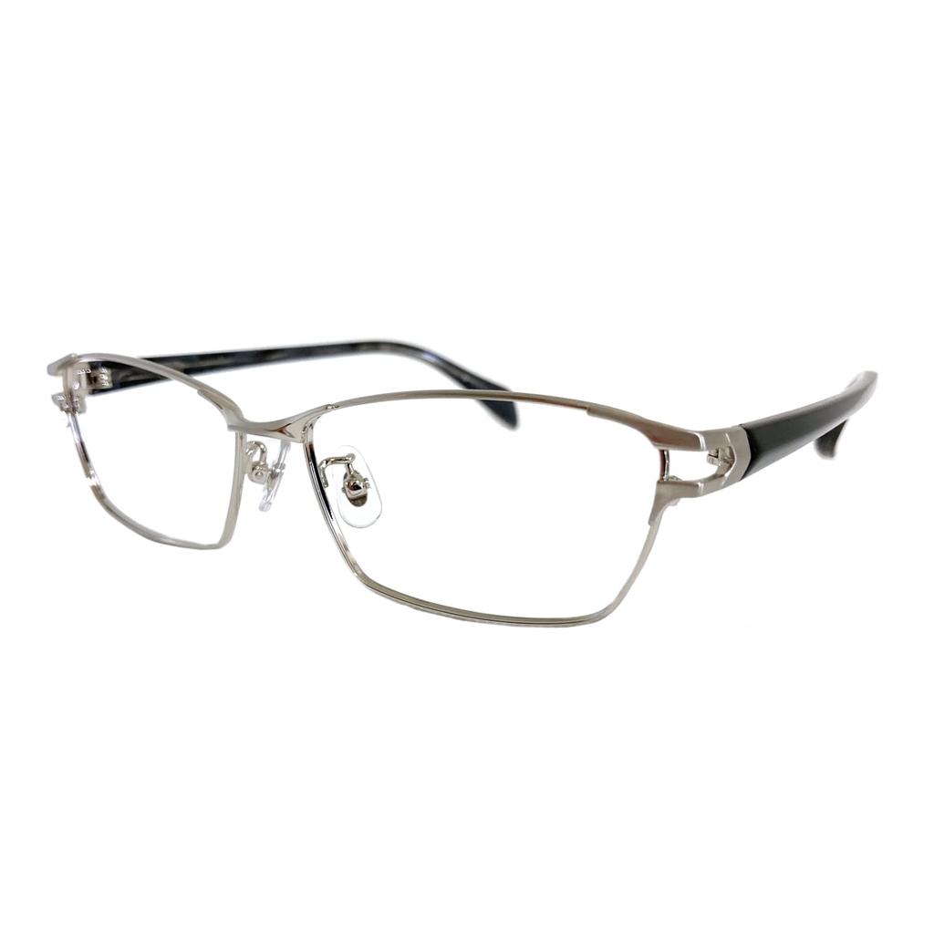 Super Blue Light Cut PC Blue Light Full Blue Light UV UV Fashion Silver Slightly Tough Glasses Glasses, Glasses, 94% Cut, Square, Rim, Metal, Men's,