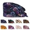 Cappello da lavoro con stampa di Halloween alla moda, cappello casual da lavaggio, berretto da borsa