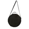 Oxford Cloth Storage Bag Multi-Purpose Portable Round Crossbody Handbag Large Capacity Wig Hat Organizer Pouch