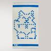 Pixel Toys 2 Beach Towel In Cotton 500 Gr/mq