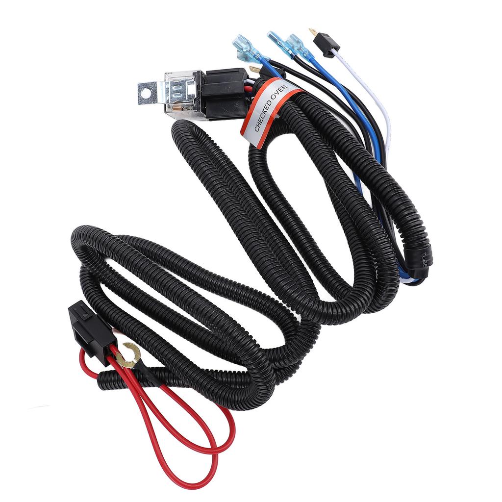Horn Wiring Harness Relay Kit 80A 4 Pin Spst Normally Open Speaker Wiring Harness Relay Kit for Car Truck SUV RV ATV