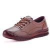 The First Layer of Cowhide Spring New Beef Tendon Sole Women's Shoes Soft Sole Soft Surface Mother Shoes Genuine Leather Casual Women's Leather Shoes