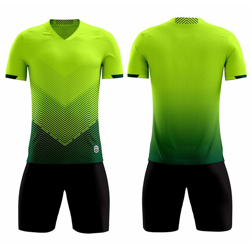 Football Suit, Short-Sleeved Game Jersey, Summer Adult Sports Training Jersey, Children'S Primary School Students, Men And Women