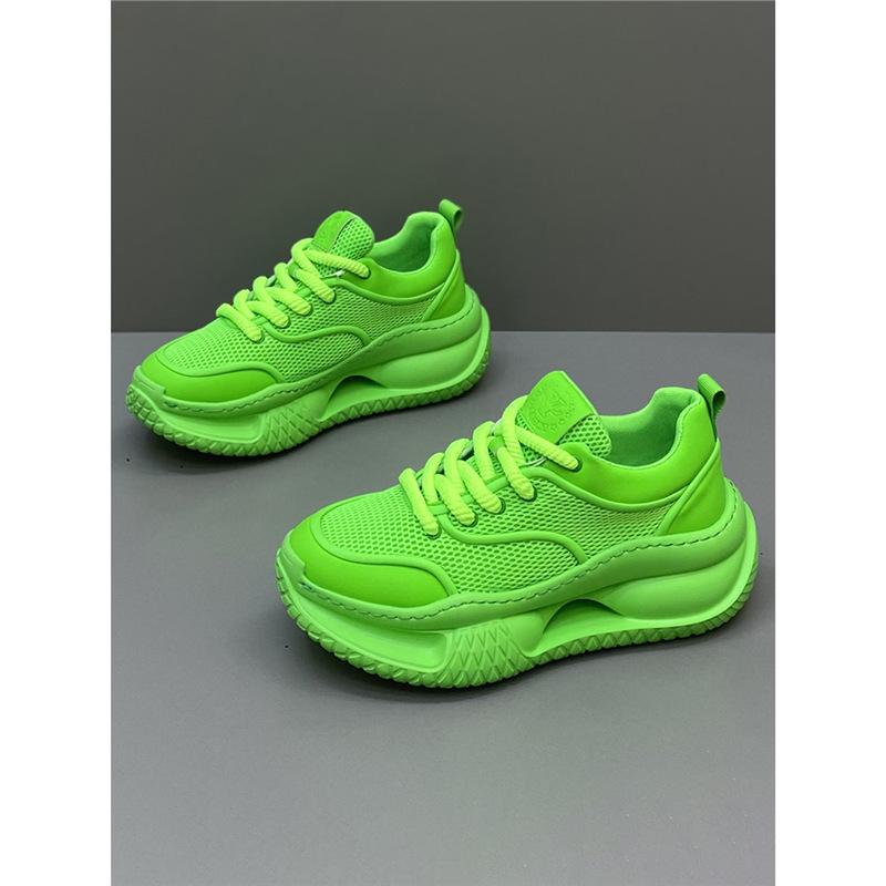 Light Luxury Summer New Breathable Sports and Leisure Shoes Platform Shoes Forrest Gump Dad Shoes