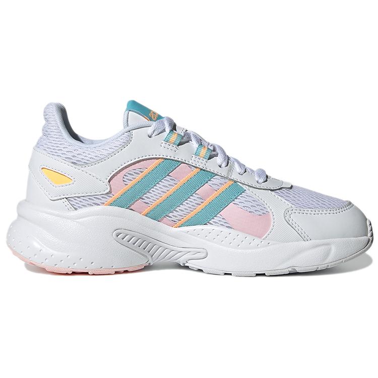 adidas Buty do biegania Neo Crazychaos Shadow Białe/Niebieskie/Różowe Damskie FZ1287