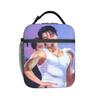 Choi San Bad Ateezs Thermal Insulated Lunch Bags for Work Reusable Food Bag Men Women Cooler Thermal Lunch Boxes