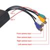 DIYKIT Car Backup Camera Splitter Switch 4 Input 1 Output Intelligent Car Video Switcher Converter