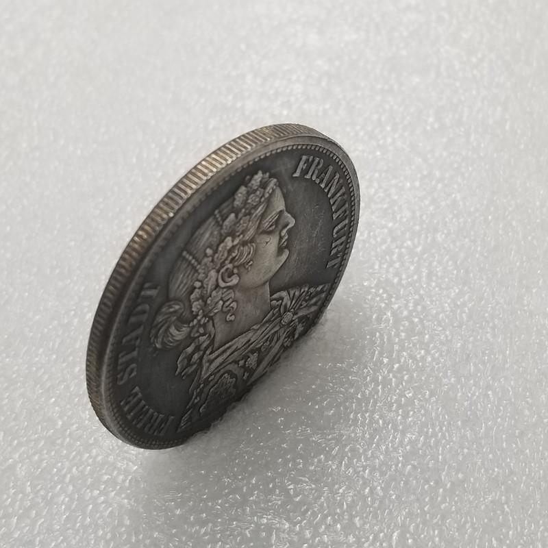 1866 Tyska Minnes Samlar Souvenirer Silvermynt