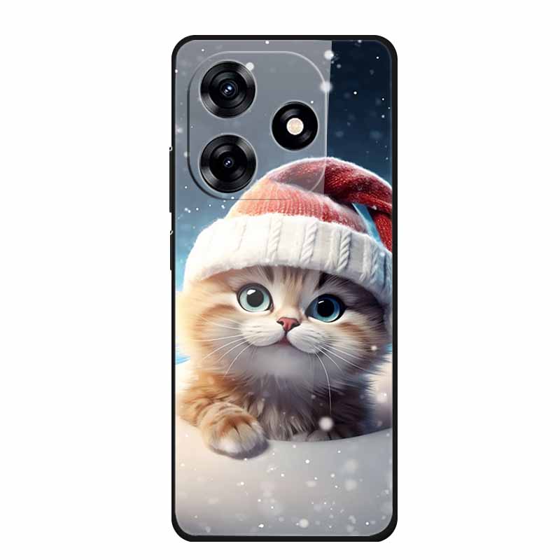 Glass Case For Honor X5c Plus Case Soft Bumper Hard Tempered Glass Back Cover For Honor X5c Plus Play 10A Phone Case X 5 C Plus